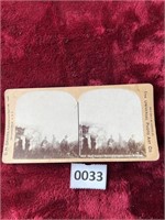 Civil War Cpt Caprons Battery in Action Stereoview