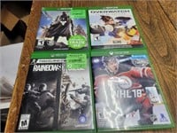 4 XBOX ONE Games