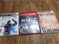 PS3 Games #Red Faction Armadedon+Guerrilla Battle-