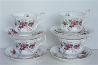 Royal Albert Lavender Rose Cups & Saucers