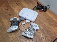 Sony PS One Console 2 Controllers #NO Power Cord