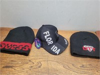 NEW Florida Cap + Guess & DTT Winter Hats