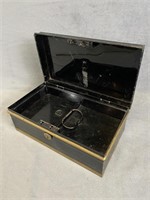 Vintage Cash Box with Key