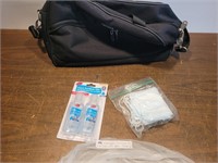 Overnight/Carry On Bag with Lock NEW Bag +Hand Gel