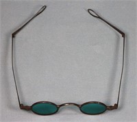 18th C. Tinted Folding Spectacles