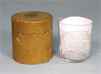1901 Pan-American Exposition Souvenir Glass