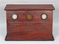 Kodak Display Cabinet w/ Lenses & Filters