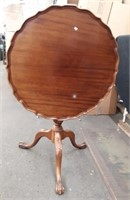 Vintage Claw Foot Fold Side Table