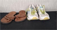 Box Lot of 2 Pairs of Men's Shoes