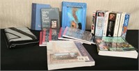 Box Random Books-Koontz, CPR, Educational, VHS