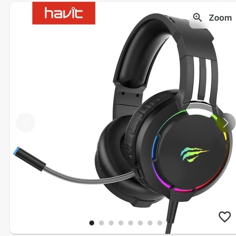 New - Havit Gamer Headset with Microphone