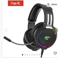 New - Havit Gamer Headset with Microphone