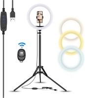 12 Inch LED Ring Light with 62 Inch