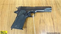 COLT 1911 .45 ACP Ithaca Slide Pistol. Very Good.