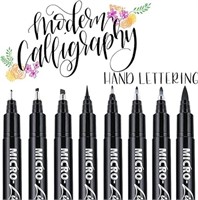 Dyvicl Hand Lettering Pens, Calligraphy Brush Mark
