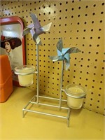Candle Holder with Pinwheel