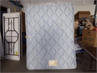 Queen mattress, box springs and frame