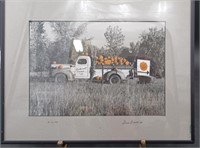 Photo of a Truck with Pumpkins