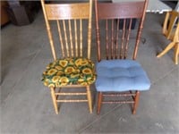 2-press back chairs