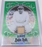 2019 Leaf Babe Ruth Certified Game Used Bat Card