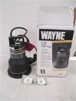 Wayne 1/5 HP Vortex Utility Pump in Box - Untested