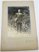 Cabinet Card Photo of a Young African American Man