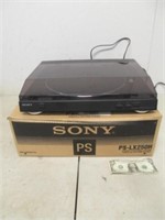 Sony PS-LX250H Stereo Turntable System in