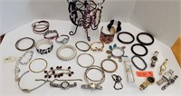 Assorted Costume Jewelry - Bracelets and Watches