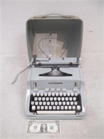 Vtg Paillard Hermes 3000 Manual Typewriter w/