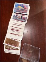 Complete set of 1991 Civil War trading cards