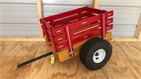 Speedway red tricycle cart - New