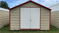 12 x 16 Value Shed with double doors - New