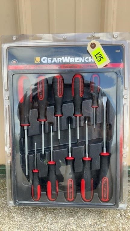 Gearwrench 10 pc screwdriver set