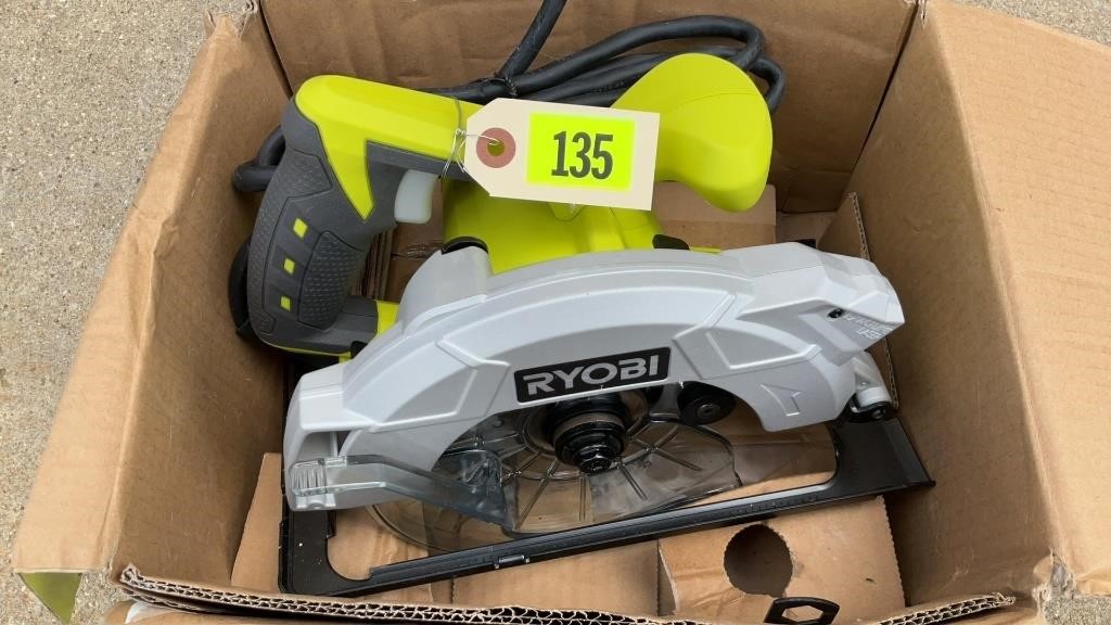 Ryobi 7-1/4 in corded circular saw