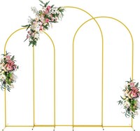 Wokceer Wedding Arch Backdrop Stand 8FT, 7.2FT, 6