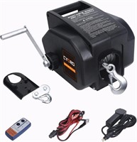 Cygrd Portable Trailer Winch, Reversible Electric