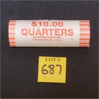 $10.00 Roll of Quarters