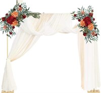 UEAKPIC Wedding Arch Backdrop Stand, 7x10 ft Heav