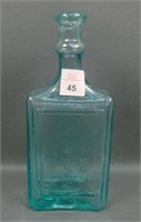 Blown Glass Medicine Bottle Indian Specific