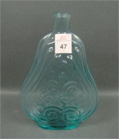 Circa 1850's Scroll Flask Bottle