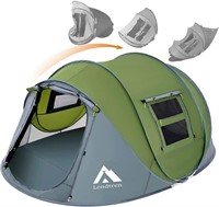 4 Person Easy Pop Up Tent Waterproof Automatic Se