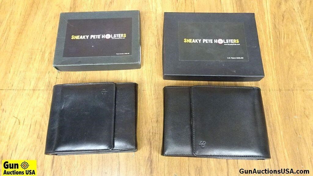 Sneaky Pete Holsters. Like New. Lot of 2 Holsters;