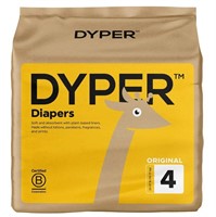DYPER Viscose from Bamboo Baby Diapers Size 4 | H