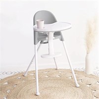 FUNNY SUPPLY 3-in-1 Cute Folding High Chair, Perf