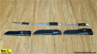 Buck Knives. Very Good. 3 In Total Buck Knives; Su