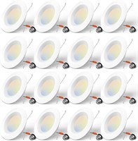 Amico 5/6 inch 5CCT LED Recessed Lighting 16 Pack