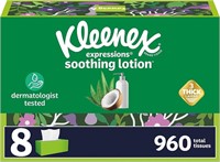 Kleenex Expressions Soothing Lotion Facial Tissue