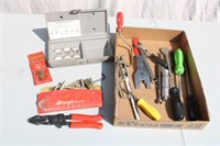 Snap On & Blue Point Screwdrivers, Tester Kit