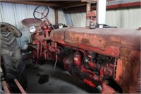 IH C w/Hyd. 540 PTO, Carb Missing, Sitting in Shed