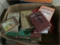 Box lot of Vintage Books